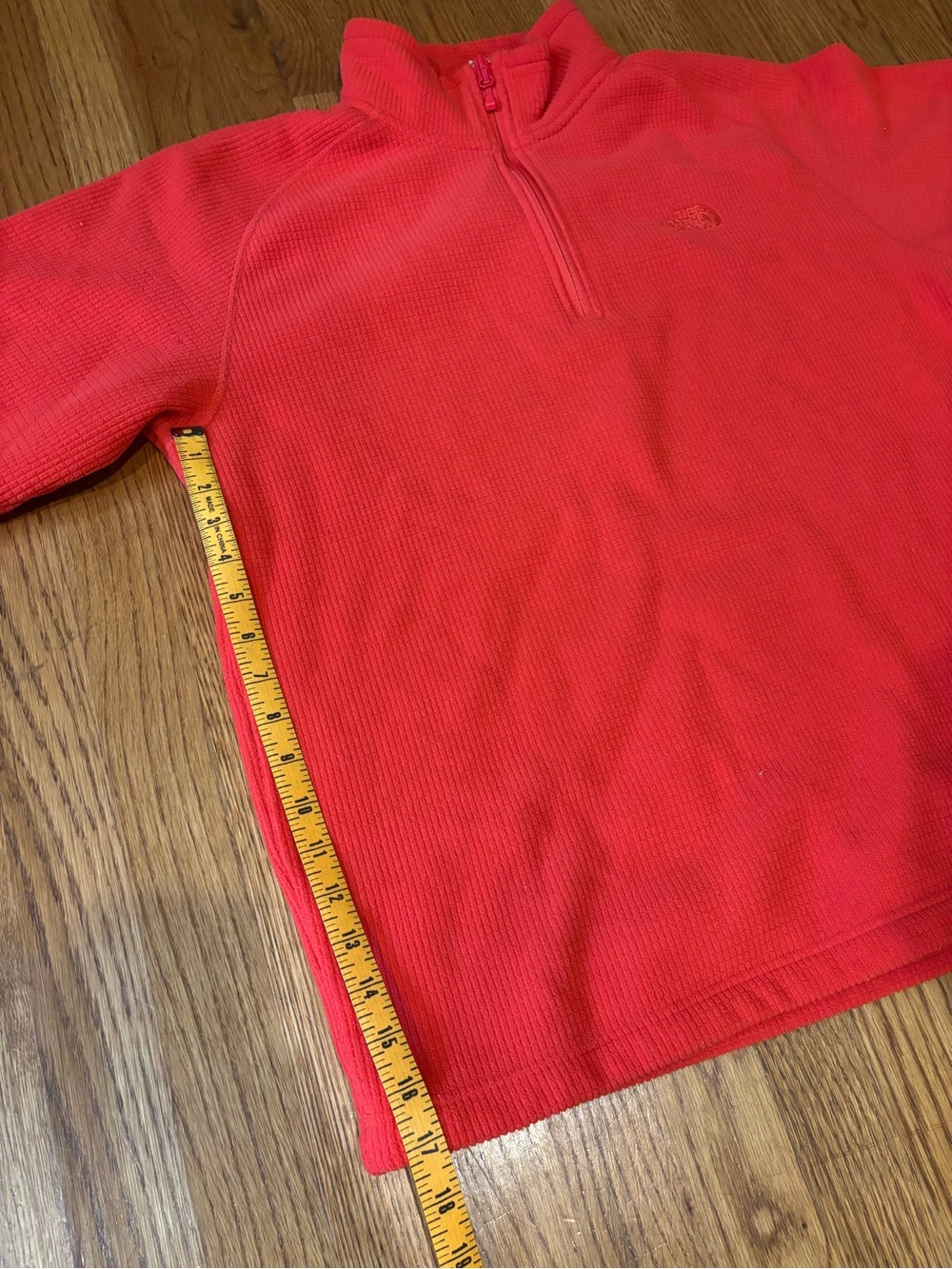 The North Face Bright Coral Half-Zip Pullover